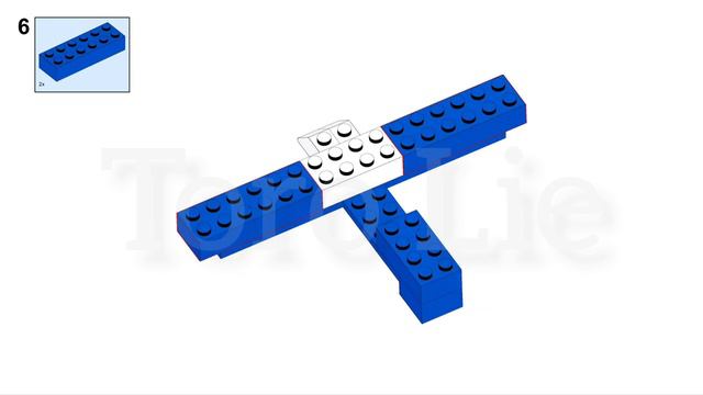 Building Instructions Lego 9686 "Air Plane" смотреть онлайн