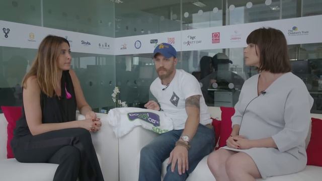 Tom Hardy and Charlotte Riley BGC Partner Charity Day смотреть онлайн