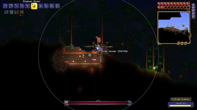 Breaking my hand against Pirates! Modded Terraria 1.4 Let's Play #17 смотреть онлайн