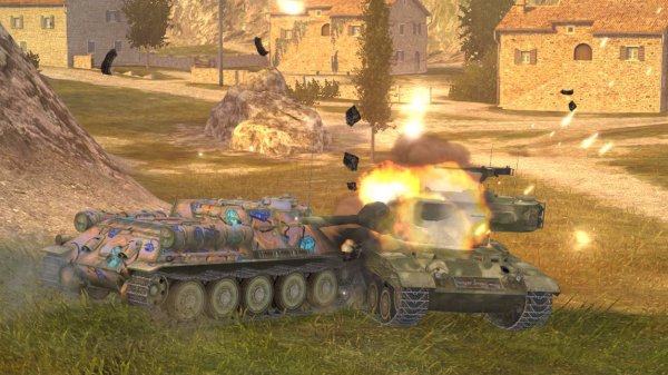 World of Tanks Blitz #32 - Криво-дульный танк