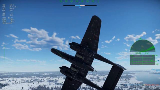 The Spook 👻| How to P-61C1 CAS || War Thunder смотреть онлайн