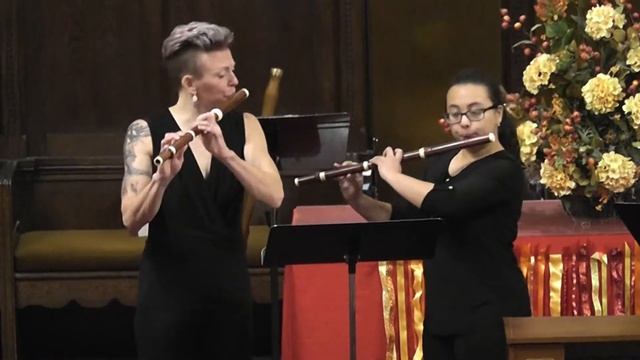 TOESCHI - SONATA V FOR TWO FLUTES смотреть онлайн