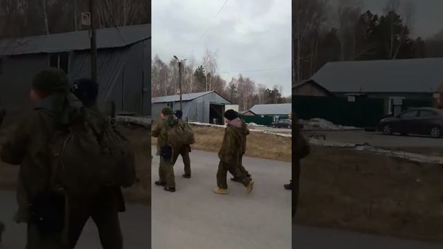 Бойцы Дружины "Родина" в центре "Аванпост", 13 апреля 2019г. смотреть онлайн