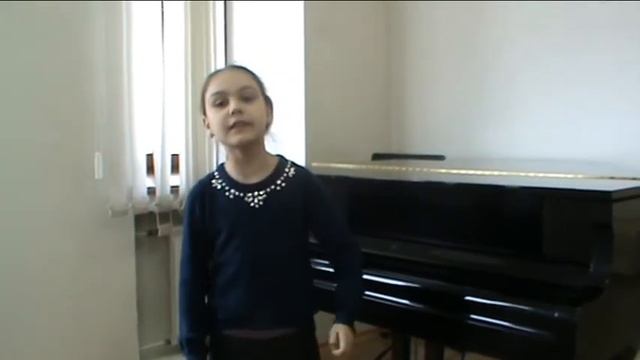 Нуриева Элина,  7 лет, Уфа, Булат Окуджава МУЗЫКАНТ