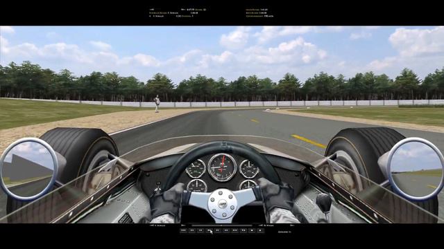 Grand Prix Legends (GPL) - Le Mans 1967, Bugatti-Kurs, Frankreich