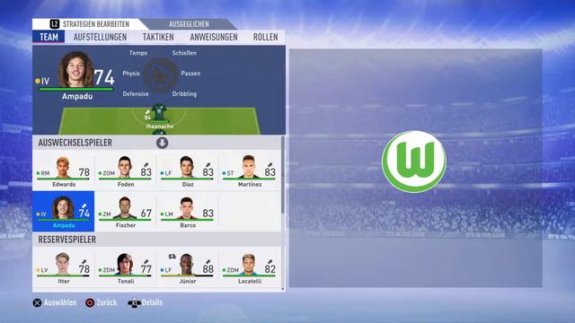 FIFA 19 Karrieremodus VFL Wolfsburg #79 смотреть онлайн