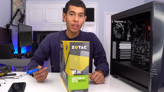 $1000 Gaming PC Build GTX 1070 Ti (w/ Benchmarks) смотреть онлайн