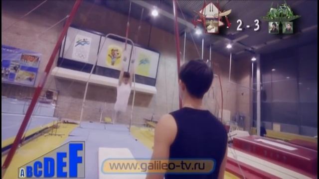 Галилео. Фриран, джимбар, спортивная гимнастика