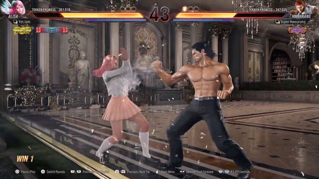 Ranked Matches ▰ EYEMUSICIAN (Rank ALISA) Vs SUPERHWOARANG (Rank HWOARANG) ▰ Tekken 8 смотреть онлайн