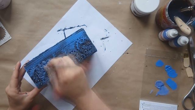 Создаем шкатулку микс медиа с материалами ТМ Fadrika Decoru/Мастер класс смотреть онлайн