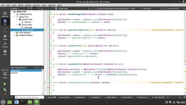 35. SSL Server – creating the server смотреть онлайн