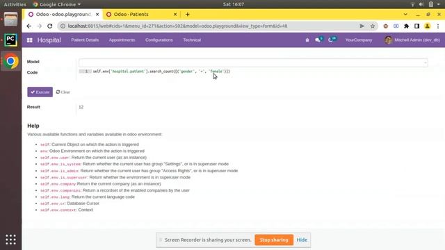 Odoo Search Count ORM Method смотреть онлайн