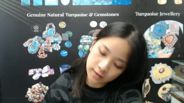 20240930-05 Natural Turquoise Pink Opal  With Amazonite Pink Blue Orange Color 16inch Gemstone