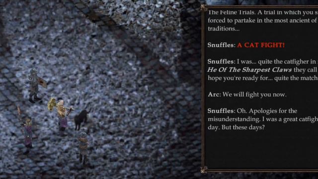 Give Snuffles the cat the kind of present cat's often gives to humans - Vendir Plague of Lies Quest смотреть онлайн
