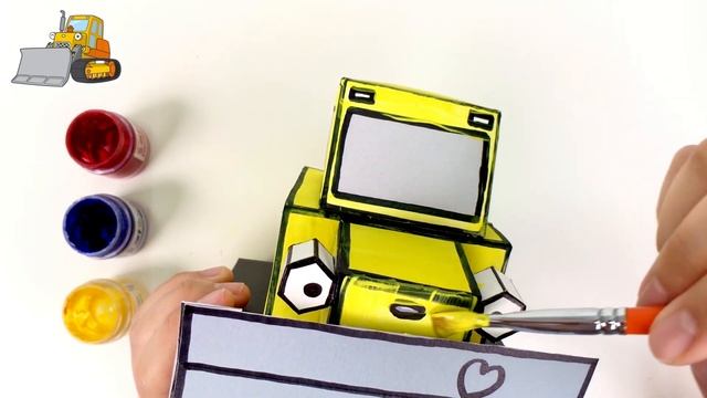 Как сделать авто 3D ручку l Раскраски для детей l Скорая помощь Алиса l Приключения Тайо смотреть онлайн