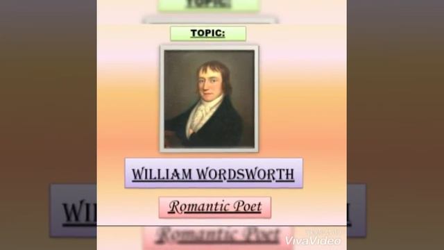ISA project- PowerPoint Presentation of William Wordsworth смотреть онлайн