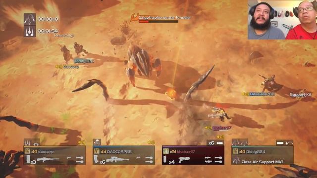 Helldivers 4 man Platinum Trophy Run Part 2 Helldive Bug Boss смотреть онлайн