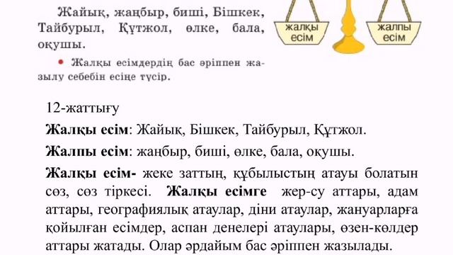 Қазақ тілі 4 сынып 67-сабақ