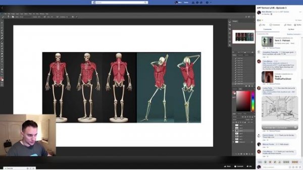 Marc Brunet ART School - Weekly Stream Episode 3