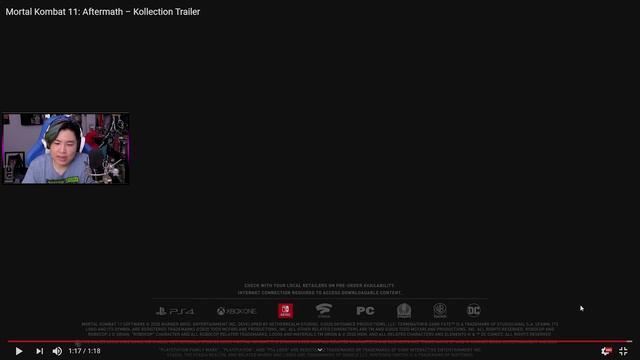 Mortal Kombat 11: Aftermath - Kollection Trailer & DLC "Leaks"... [REACTION] смотреть онлайн