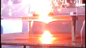 Галилео. Эксперимент. Термит / Thermite burns the TV presenter