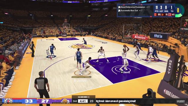 NBA 2K24 My Career Bronny James #33 | Game 2 Conf. Finals смотреть онлайн
