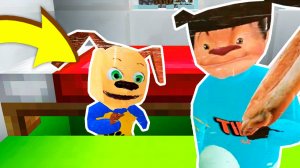 ДРУЖОК ПРЯЧЕТСЯ ПОД КРОВАТЬЮ ОТ ТИМОХИ В МАЙНКРАФТ