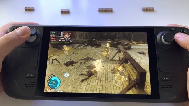 Blade of Galadriel DLC - Middle Earth Shadow of War - Steam Deck handheld gameplay смотреть онлайн
