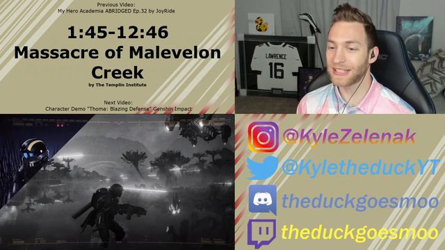 REMEMBER THE CREEK!!! Reacting to "Massacre of Malevelon Creek" by The Templin Institute смотреть онлайн
