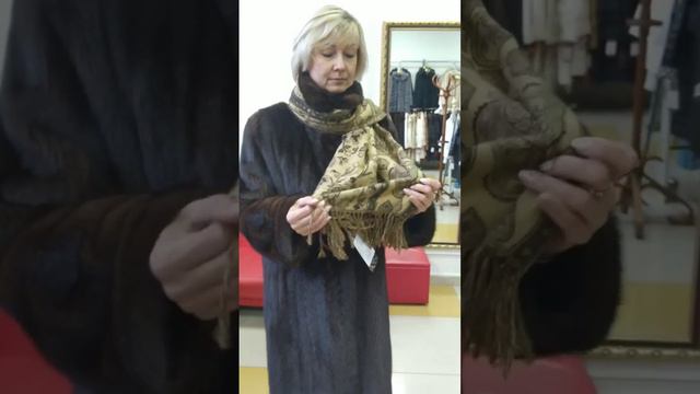 Шуба из меха норки арт.1429