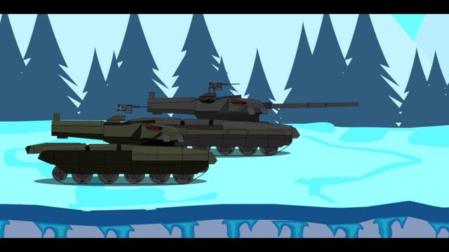 Кв44 против Кв6 -мультики про танки