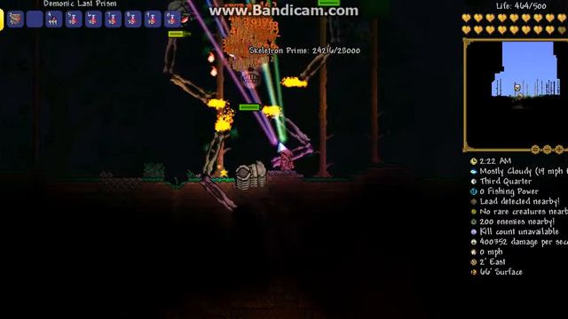 Terraria: 100 Skeletron Prime's V.S. Last Prism!!!! смотреть онлайн