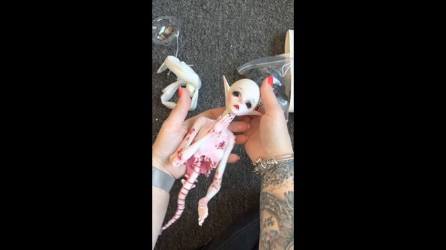 BJD Doll Box Opening: DollZone The Moon смотреть онлайн