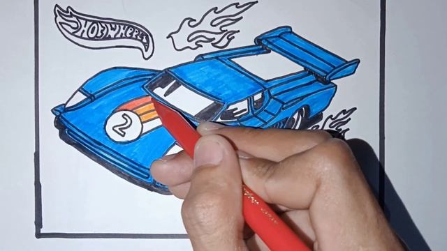 Car HotWheels Coloring Pages | HotWheels Coloring смотреть онлайн