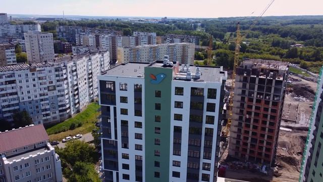 Ход строительства ЖК "Парковый" - июль 2022 смотреть онлайн