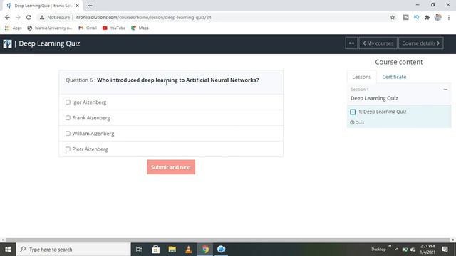 Deep Learning Free Certificate From ITRONIX SOLUTIONS | Get Certificate Within 1 Minute смотреть онлайн