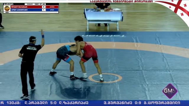 საქართველოს ეროვნული ჩემპიონატი ჭიდაობაში ბ-რომაული სტილი 67 კგ. დიეგო ჩხიკვაძე - ჯონი ხეცურიანი смотреть онлайн