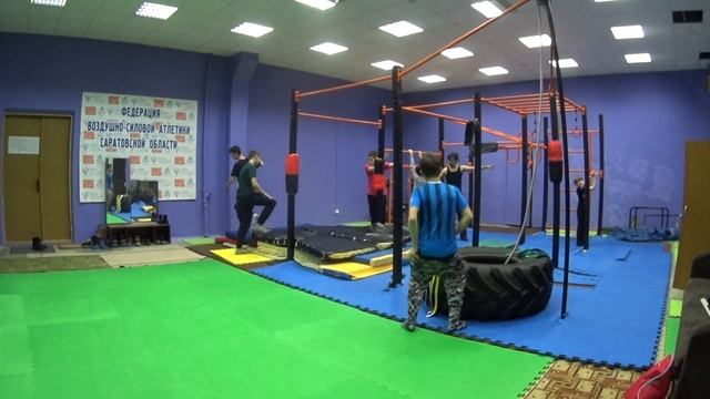 НаРодная ГимнАсТиКа 247-3 в Клубе Воздушно-Силовой Атлетики. СКК "Вместе" смотреть онлайн