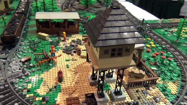 LEGO Steamwood Falls Mine with Trains | Brick Fiesta 2017 смотреть онлайн
