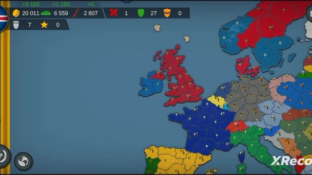 Играю за Исландию в Our Empire №1