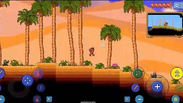 terraria -game(android)part 1 смотреть онлайн