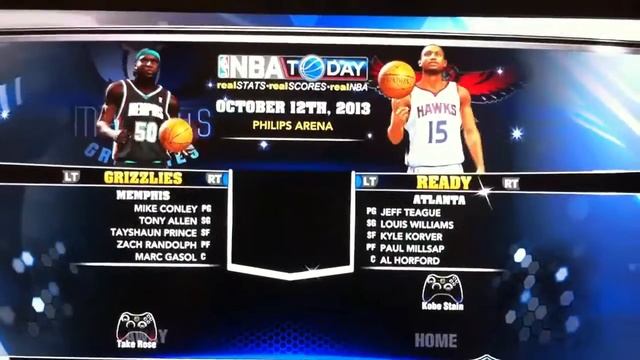 Take Rose NBA 2k14 Team Select. смотреть онлайн