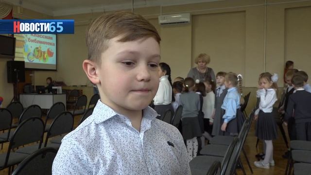Классная библиотека. Для учеников школы №23 устроили литературный выпускной смотреть онлайн