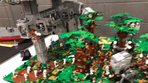 LEGO Star Wars Battle of Endor Moc | Cinematic