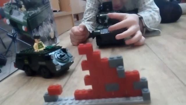 Лего танк CombatZones 823 Tanks смотреть онлайн