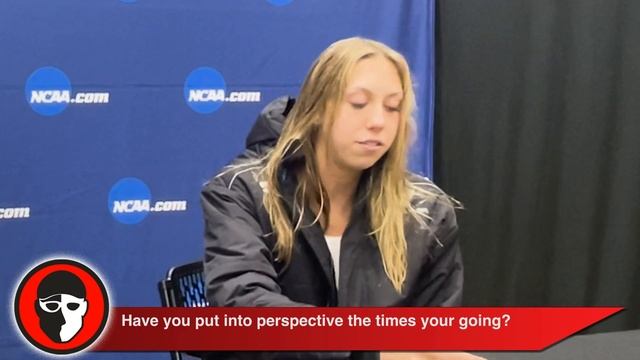 Gretchen Walsh FULL 20.37 50 Free Post Race Interview смотреть онлайн
