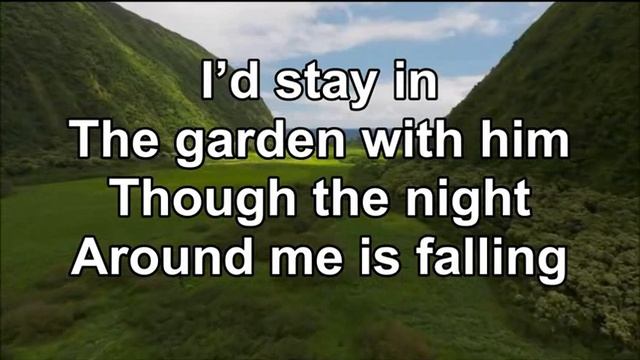 In the garden - Alan Jackson - Hymn - Split Track Video смотреть онлайн