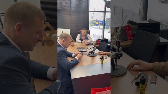 Министр экономики Удмуртии на производстве TSPROF. смотреть онлайн