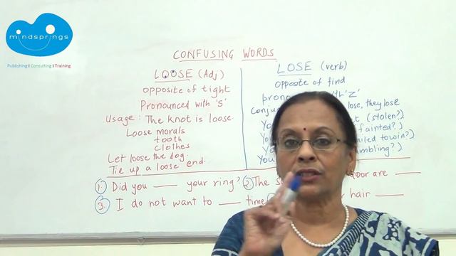 Difference between Loose & Lose | Pronunciation | Usage | Confusing Words | English Grammar Lesson смотреть онлайн