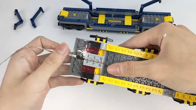 Installation Instruction Of Light Set For LEGO 60336 Freight Train.